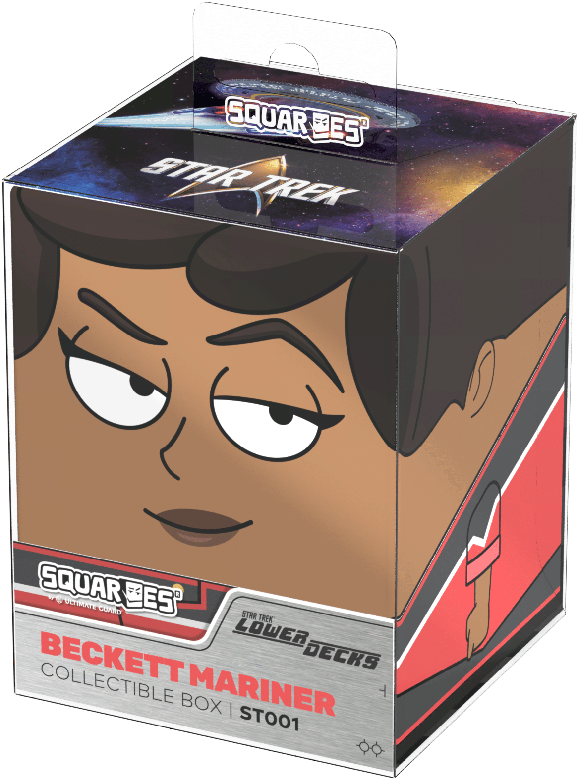 Ultimate Guard Squaroes Star Trek Beckett Mariner 100+ Count Deck Box image 0